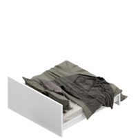 isometrisches schlafzimmer 3d rendern png