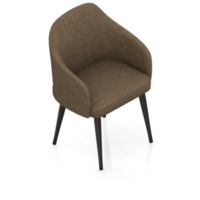 silla isométrica 3d renderizado aislado png