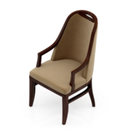 cadeira isométrica 3d renderização isolada