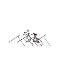 Isometric Bike 3D render png