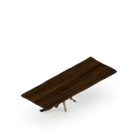 renderização 3d de mesa isométrica png