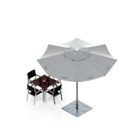 isometrische tafel reeks 3d geven png