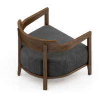 fauteuil isométrique rendu 3d isolé png