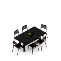 juego de mesa isométrica 3d render png