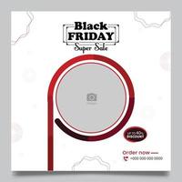 Web  black Friday banner template vector