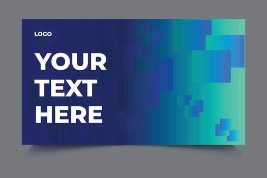 Abstract blue gradients background template and web banner vector