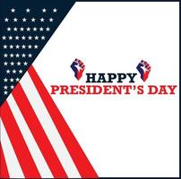 Background president's day. vector