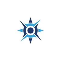 Compass vector icon illustration design