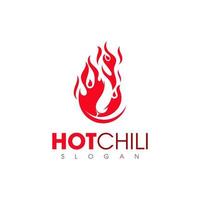 Red hot natural chili icon vector Illustration