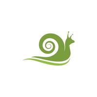 Snail Vector icon design illustration