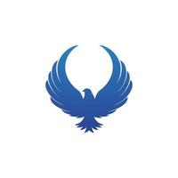 Falcon wing icon Template vector