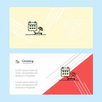 Beach abstract corporate business banner template horizontal advertising business banner vector