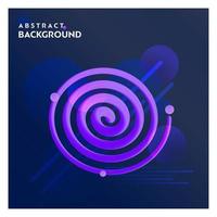 Abstract line background with blue background vector