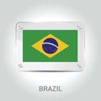 Brazil Indpendence day design card vector