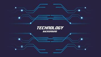 technology background template design vector