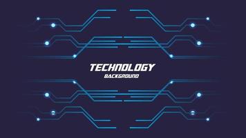 technology background template design vector