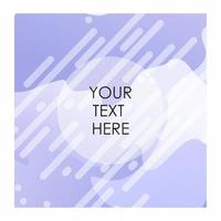 Purple and white background with typography vector