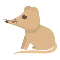 Wild shrew icon cartoon vector. Farm animal vector