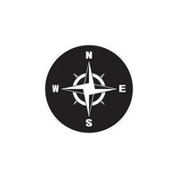 Compass icon and symbol vector template