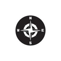 Compass icon and symbol vector template