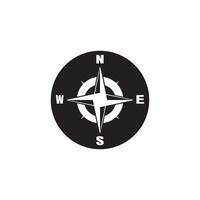 Compass icon and symbol vector template