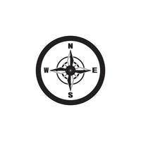 Compass icon and symbol vector template