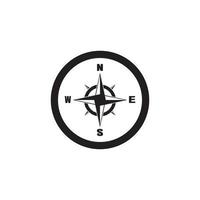 Compass icon and symbol vector template