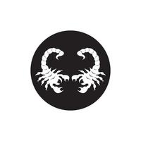Scorpio Icon and symbol vector template