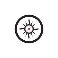 Compass icon and symbol vector template