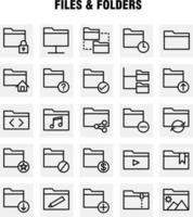 Files And Folders Line Icon Pack For Designers And Developers Icons Of Connect Folder Network Files Edit Folder Pencil Write Vector