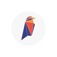 icono de ravencoin rvn aislado sobre fondo blanco. vector