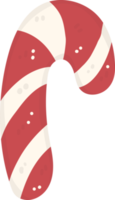 carino Natale caramella canna decorazione cartone animato scarabocchio mano disegno png