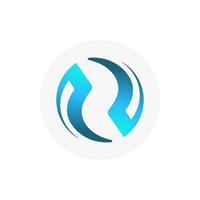 Injective Protocol INJ icon isolated on white background. vector