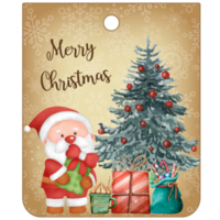 Christmas gift tags png