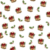 Natale seamless pattern png