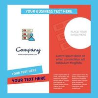 Files Company Brochure Template Vector Busienss Template
