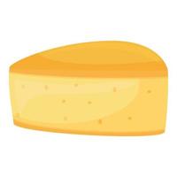 Austrian cheese icon cartoon vector. Austria food vector