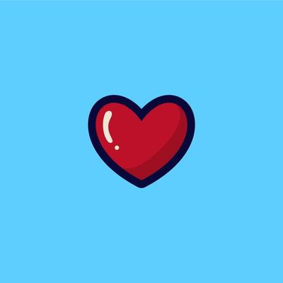 Blue Heart Emoji Vector Art, Icons, and Graphics for Free Download