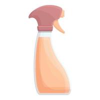 Spray bottle icon cartoon vector. Water plastic vector