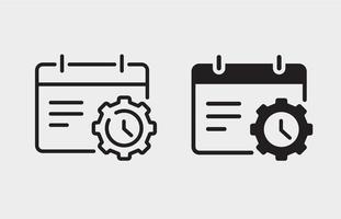 icono de visualización de datos sobre fondo blanco. ilustración vectorial vector