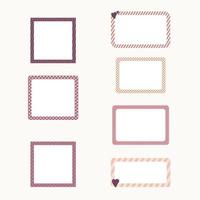 set of frames vector