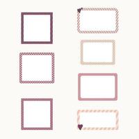 set of frames vector