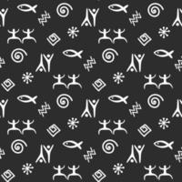 ethnic seamless pattern vector