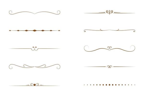 elegant borders set