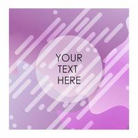 Colorful background with typography vector