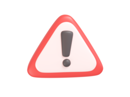ícone de sinal de proibição 3d sinal de prevenção de acidentes de trânsito png
