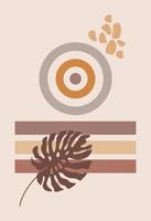 Abstract design. Various forms. Modern art isolated vector graphics.