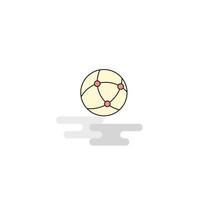 Flat Network Icon Vector