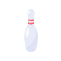 A bowling ball that rolls to hit the pin. png