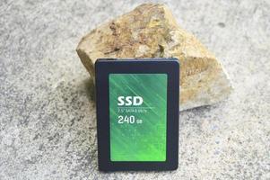 High speed SSD, SSD drives are very popular. photo